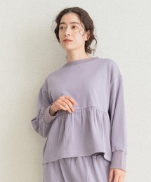 RIO（リオ）の「【着る保湿クリーム】裏起毛ギャザー切替パジャマ（ルームウェア/パジャマ）」