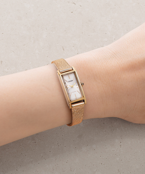 CITIZEN（シチズン）の「CITIZEN Kii EG7043-50W（アナログ腕時計・レディース・ピンク・FREE）」の6枚目の写真