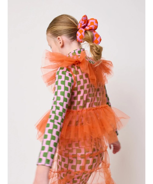 BOBO CHOSES(ボボショーズ)の「Tul top(シャツ/ブラウス・キッズ・オレンジ・8-9y/6-7YEAR/4-5YEAR/2-3YEAR/10-11y/12-13y)」の5枚目の写真