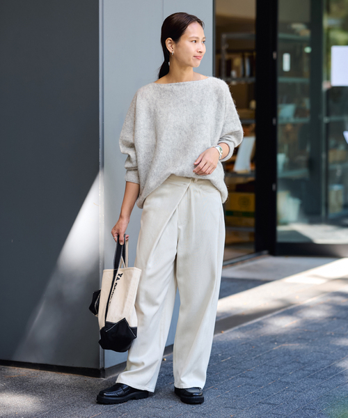 セール】≪WEB限定追加≫ベビーアルパカmixドルマンニュアンスプル