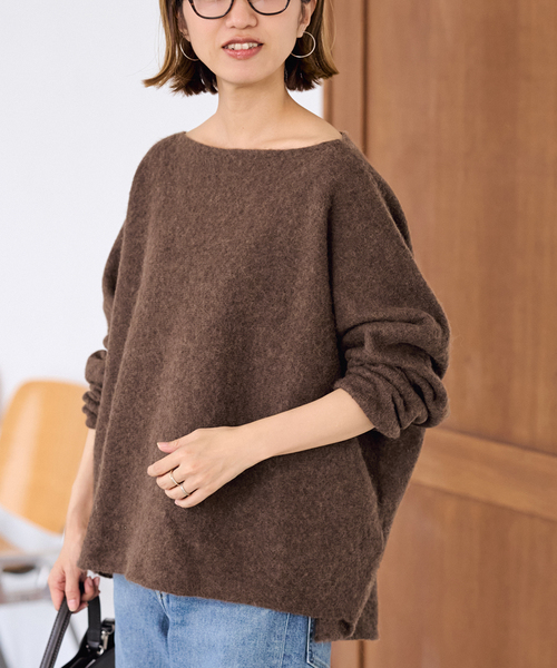 セール】≪WEB限定追加≫ベビーアルパカmixドルマンニュアンスプル