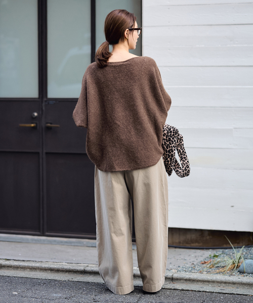 セール】≪WEB限定追加≫ベビーアルパカmixドルマンニュアンスプル