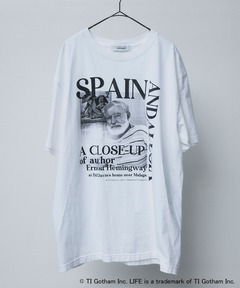 LIFE PICTURE COLLECTION Tシャツ（Ernest Hemingway）