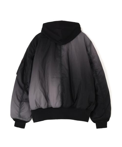 Alpha Industries(アルファインダストリーズ)の「Alpha Industries/アルファインダストリーズ/GRADIENT WASHED FLIGHT JACKET/グラディエント ウォッシュド フライトジャケット(ブルゾン・メンズ・ブラック・L/M/S/XL)」の17枚目の写真