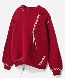 HARE（ハレ）の「クロスステッチニットプルオーバー(HARE)（ニット/セーター）」