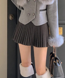 VIVID LADY（ビビッドレディー）の「インナーパンツ付き プリーツミニスカート（スカート・レディース）」