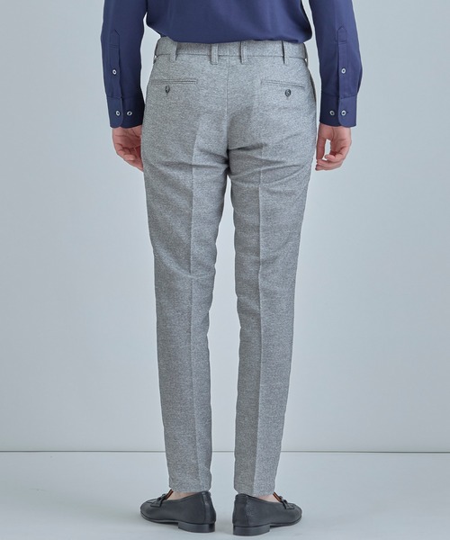 MEN'S BIGI（メンズビギ）の「【ACTIVE TAILOR】カラミメッシュストレッチパンツ＜軽量/通気性/ストレッチ＞（スラックス・メンズ・ネイビー/ダークネイビー/グレー/ブラック・02/01/03/04）」の7枚目の写真