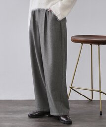 OPAQUE.CLIP | メランジ カーヴィーパンツ【洗濯機OK】(その他パンツ)