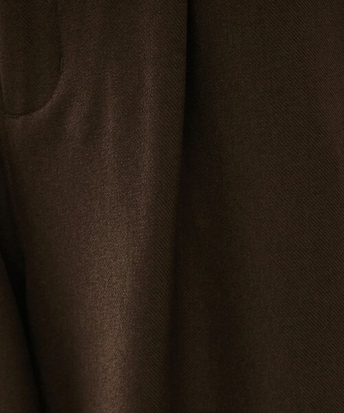 OPAQUE.CLIP（オペークドットクリップ）の「メランジ カーヴィーパンツ【洗濯機OK】（その他パンツ・レディース・チャコールグレー/ブラウン系その他・36/38/40）」の10枚目の写真