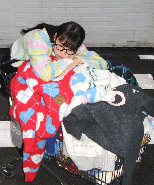 RONRON(ロンロン)の「KITTY RONRON FAIR ISLE KNIT CARDIGAN IVORY(カーディガン/ボレロ・レディース・その他・FREE)」の5枚目の写真