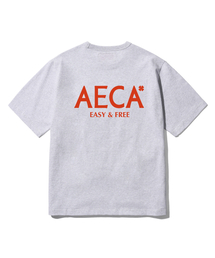 AECA（エイカ）の「AECA SIGNATURE TEE-LIGHT GREY（Tシャツ/カットソー）」