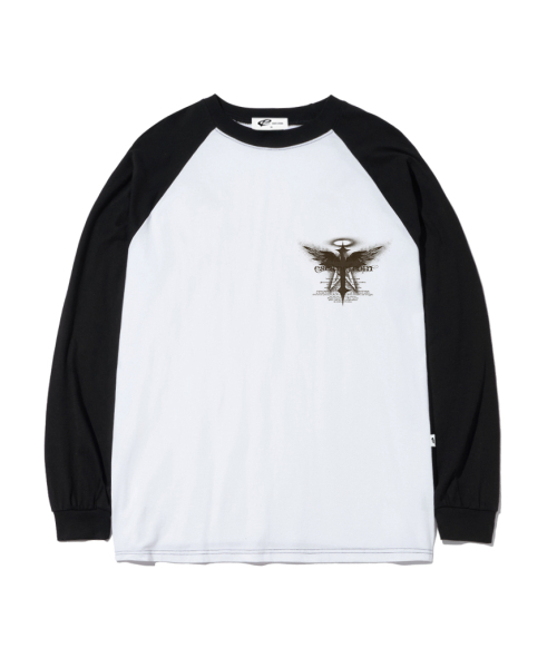 ESCAPEFROM(エスケープフロム)の「クロスウィングプリントロングスリーブブラック(Tシャツ/カットソー・レディース・その他・MEDIUM/LARGE/SMALL)」の2枚目の写真