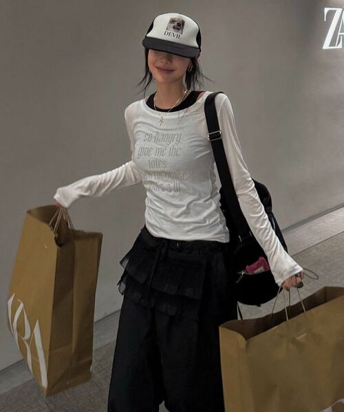ROCKCAKE(ロックケーキ)の「Funk Mesh Top - Ivory(Tシャツ/カットソー・レディース・その他・SMALL)」の7枚目の写真