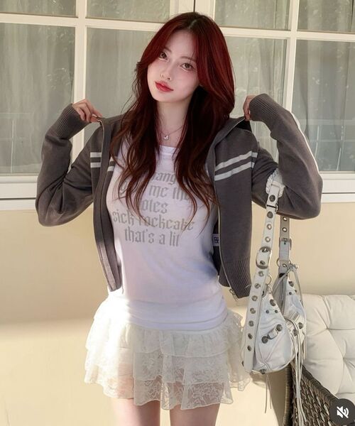 ROCKCAKE(ロックケーキ)の「Funk Mesh Top - Ivory(Tシャツ/カットソー・レディース・その他・SMALL)」の14枚目の写真