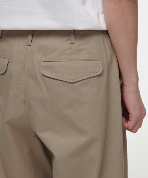 MUSINSA STANDARD（ムシンサスタンダード）の「コットンパラシュートパンツ [ベージュ]（その他パンツ・メンズ・その他・29/30/31/33/26/27/28/40/38/42/36/34/32）」の6枚目の写真