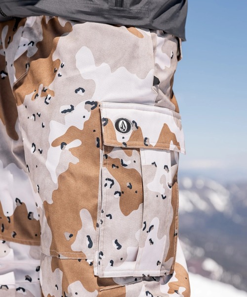 VOLCOM(ボルコム)の「VOLCOM NWRK BAGGY PANT/ボルコムスキースノーボードウェア(パンツ)(その他パンツ・メンズ・グレー/キャメル・MEDIUM/LARGE/SMALL/X-LARGE)」の15枚目の写真