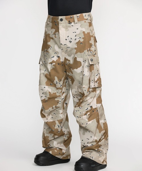 VOLCOM(ボルコム)の「VOLCOM NWRK BAGGY PANT/ボルコムスキースノーボードウェア(パンツ)(その他パンツ・メンズ・グレー/キャメル・MEDIUM/LARGE/SMALL/X-LARGE)」の8枚目の写真