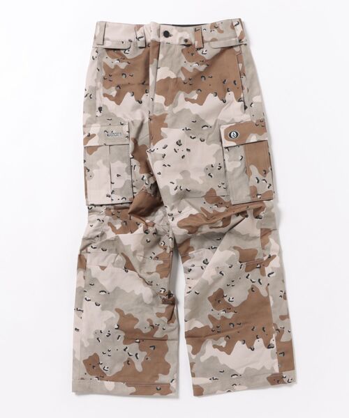 VOLCOM(ボルコム)の「VOLCOM NWRK BAGGY PANT/ボルコムスキースノーボードウェア(パンツ)(その他パンツ・メンズ・グレー/キャメル・MEDIUM/LARGE/SMALL/X-LARGE)」の3枚目の写真