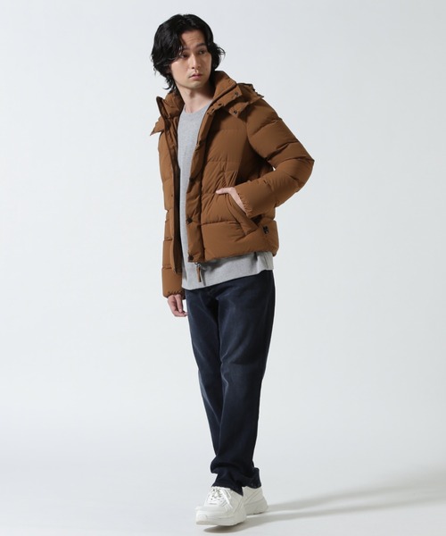 DUVETICA（デュベティカ）の「DUVETICA/デュベティカ/BALYON_stretch（ダウンジャケット/コート・メンズ・オリーブ系/ブラック/ブラウン・44/46/48/50）」の5枚目の写真