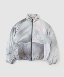 BAL × TAION STAND COLLAR DOWN JACKET BLUR