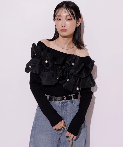 パールモコモコニット（ニット/セーター）｜Mystrada（マイストラーダ