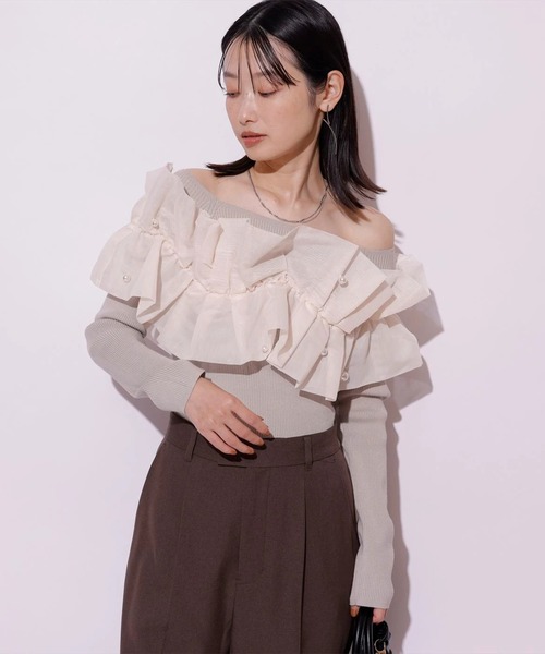 パールモコモコニット（ニット/セーター）｜Mystrada（マイストラーダ