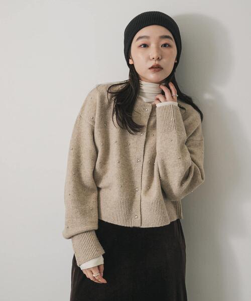 洗濯可』ボールビーズカーディガン（カーディガン/ボレロ）｜SENSE OF