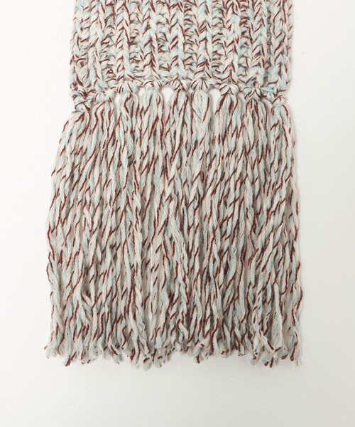 BEAUTY&YOUTH UNITED ARROWS（ビューティーアンドユースユナイテッドアローズ）の「ローゲージ リブ マフラー（マフラー・メンズ・ブラック/ホワイト/その他2/その他1・FREE）」の7枚目の写真