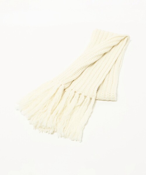 BEAUTY&YOUTH UNITED ARROWS（ビューティーアンドユースユナイテッドアローズ）の「ローゲージ リブ マフラー（マフラー・メンズ・ブラック/ホワイト/その他2/その他1・FREE）」の11枚目の写真