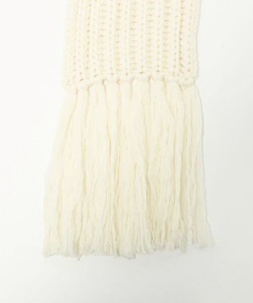 BEAUTY&YOUTH UNITED ARROWS（ビューティーアンドユースユナイテッドアローズ）の「ローゲージ リブ マフラー（マフラー・メンズ・ブラック/ホワイト/その他2/その他1・FREE）」の12枚目の写真