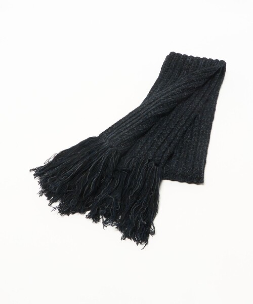 BEAUTY&YOUTH UNITED ARROWS（ビューティーアンドユースユナイテッドアローズ）の「ローゲージ リブ マフラー（マフラー・メンズ・ブラック/ホワイト/その他2/その他1・FREE）」の14枚目の写真