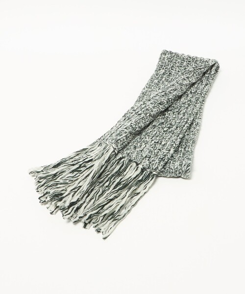 BEAUTY&YOUTH UNITED ARROWS（ビューティーアンドユースユナイテッドアローズ）の「ローゲージ リブ マフラー（マフラー・メンズ・ブラック/ホワイト/その他2/その他1・FREE）」の17枚目の写真