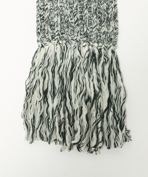 BEAUTY&YOUTH UNITED ARROWS（ビューティーアンドユースユナイテッドアローズ）の「ローゲージ リブ マフラー（マフラー・メンズ・ブラック/ホワイト/その他2/その他1・FREE）」の18枚目の写真