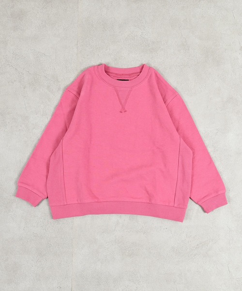 Life Support Products（ライフサポートプロダクツ）の「ムジガゼットトレーナー（スウェット・キッズ・チャコール/グリーン系その他/ピンク/パープル系その他/イエロー系その他/オフホワイト/ブルー/杢グレー・80/90/95/100/110/120/130/140/150）」の22枚目の写真