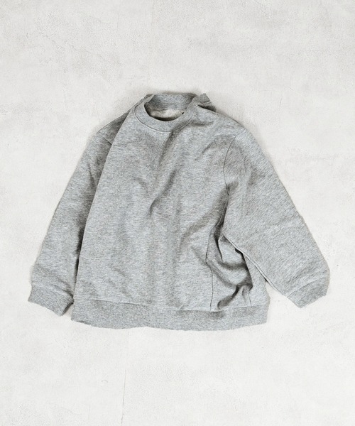 Life Support Products（ライフサポートプロダクツ）の「ムジガゼットトレーナー（スウェット・キッズ・チャコール/グリーン系その他/ピンク/パープル系その他/イエロー系その他/オフホワイト/ブルー/杢グレー・80/90/95/100/110/120/130/140/150）」の14枚目の写真