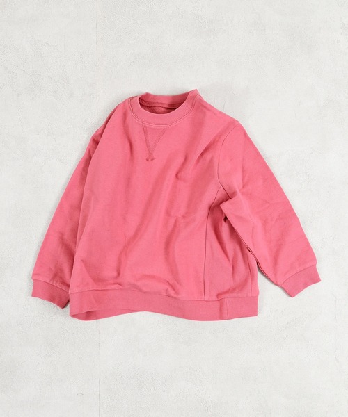 Life Support Products（ライフサポートプロダクツ）の「ムジガゼットトレーナー（スウェット・キッズ・チャコール/グリーン系その他/ピンク/パープル系その他/イエロー系その他/オフホワイト/ブルー/杢グレー・80/90/95/100/110/120/130/140/150）」の16枚目の写真