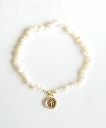 primula（プリムラ）の「パールコインネックレス（ネックレス）」