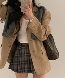 BANNER SELECT（バナーセレクト）の「スエードテーラードジャケット（テーラードジャケット）」