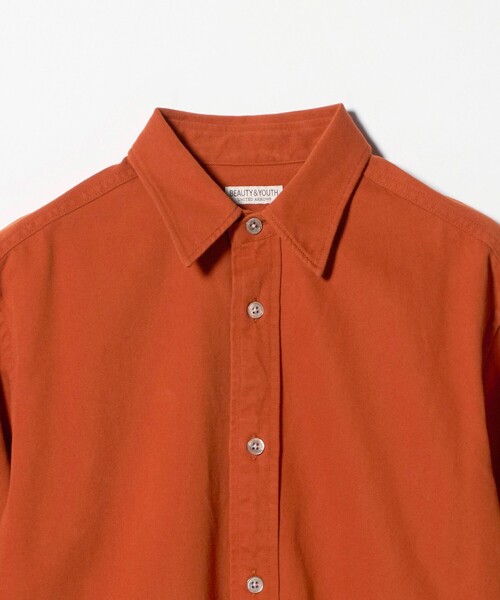 セール】ダブルブラッシュ コットン レギュラーシャツ FORM型（シャツ