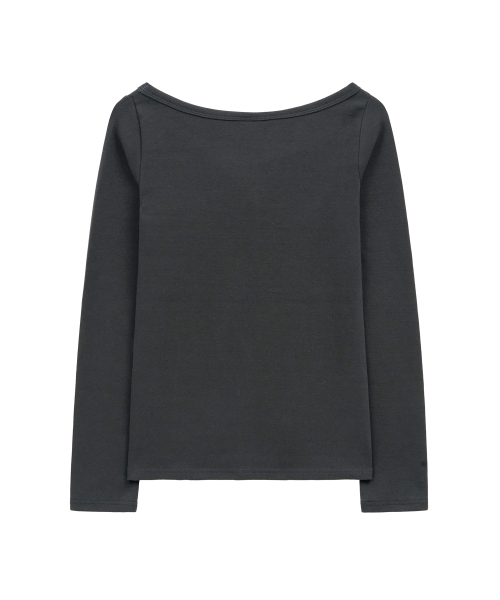 Midnight Move（ミッドナイトムーブ）の「cr starp t (dark grey)（Tシャツ/カットソー・レディース・その他・FREE）」の3枚目の写真