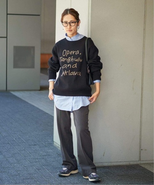 FRAMeWORK（フレームワーク）の「≪追加≫裏起毛フレアパンツ 4（スラックス・レディース・キャメル/チャコールグレー/ブラック・34/36/38/40）」の6枚目の写真