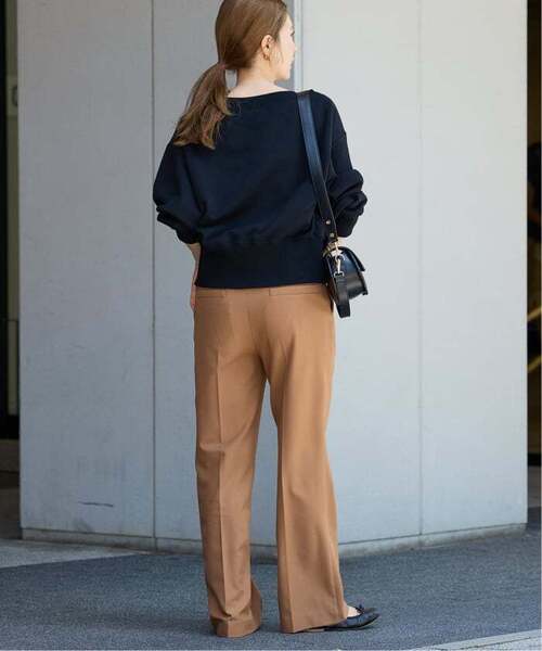 FRAMeWORK（フレームワーク）の「≪追加≫裏起毛フレアパンツ 4（スラックス・レディース・キャメル/チャコールグレー/ブラック・34/36/38/40）」の21枚目の写真