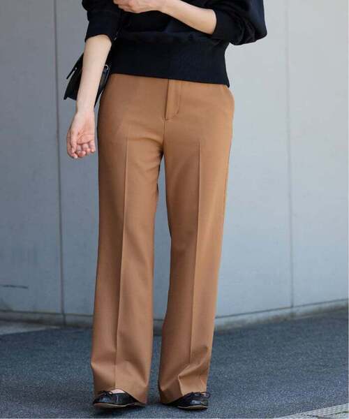 FRAMeWORK（フレームワーク）の「≪追加≫裏起毛フレアパンツ 4（スラックス・レディース・キャメル/チャコールグレー/ブラック・34/36/38/40）」の22枚目の写真