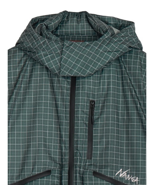NANGA × Ameri POCKET CHECK DOWN COAT