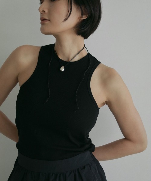 anuke（アンヌーク）の「anuke Silkoord×Parts Necklace（ネックレス・レディース・シルバー/ゴールド・FREE）」の7枚目の写真