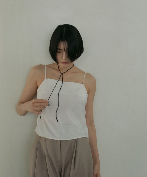 anuke（アンヌーク）の「anuke Silkoord×Parts Necklace（ネックレス・レディース・シルバー/ゴールド・FREE）」の10枚目の写真