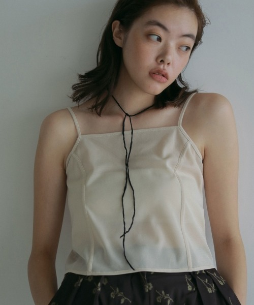 anuke（アンヌーク）の「anuke Silkoord×Parts Necklace（ネックレス・レディース・シルバー/ゴールド・FREE）」の12枚目の写真