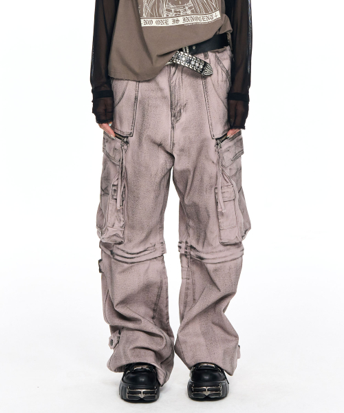 BIG CARGO PANTS MUD（その他パンツ）｜SCHISM INDUCING（スキズムイン