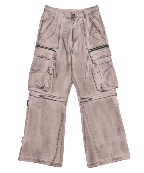 SCHISM INDUCING(スキズムインデューシング)の「BIG CARGO PANTS MUD(その他パンツ・レディース・その他・MEDIUM/LARGE)」の2枚目の写真