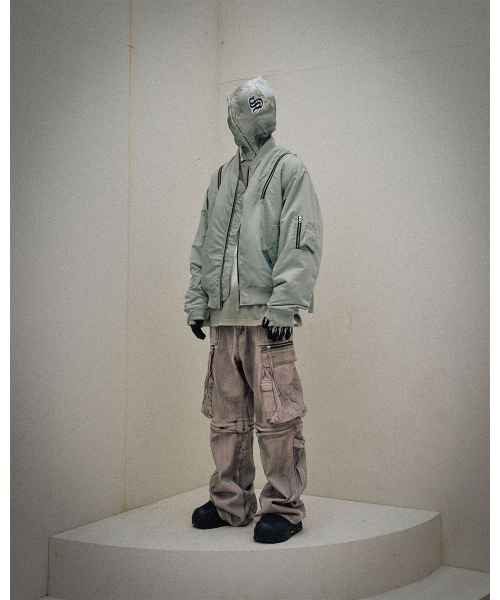 SCHISM INDUCING(スキズムインデューシング)の「BIG CARGO PANTS MUD(その他パンツ・レディース・その他・MEDIUM/LARGE)」の6枚目の写真